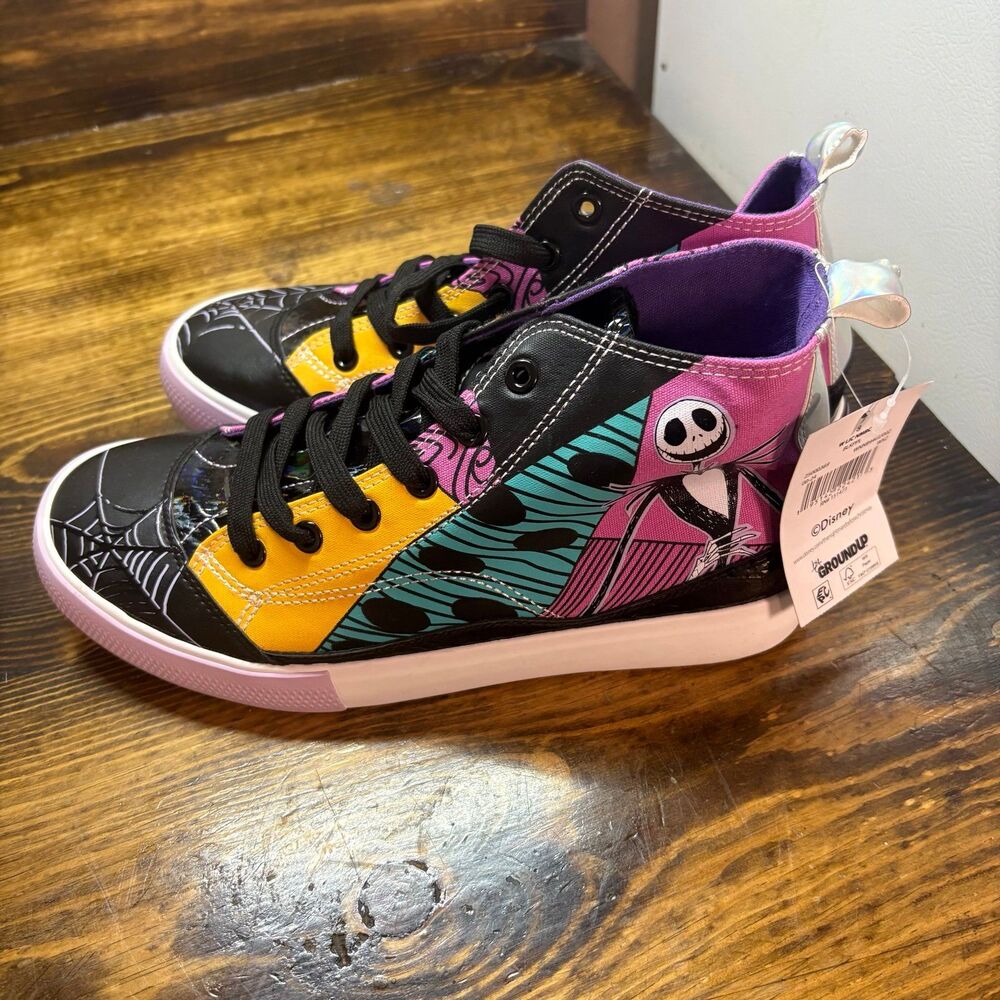 Ground Up Nightmare Before Christmas Sneakers Size 8